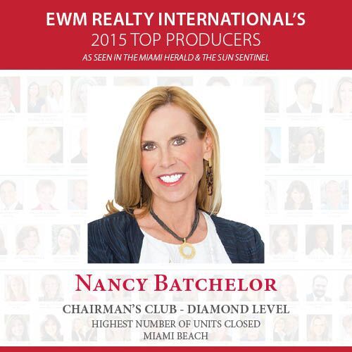 Nancy Batchelor Recognized in 2015 EWM Chairman’s Clu