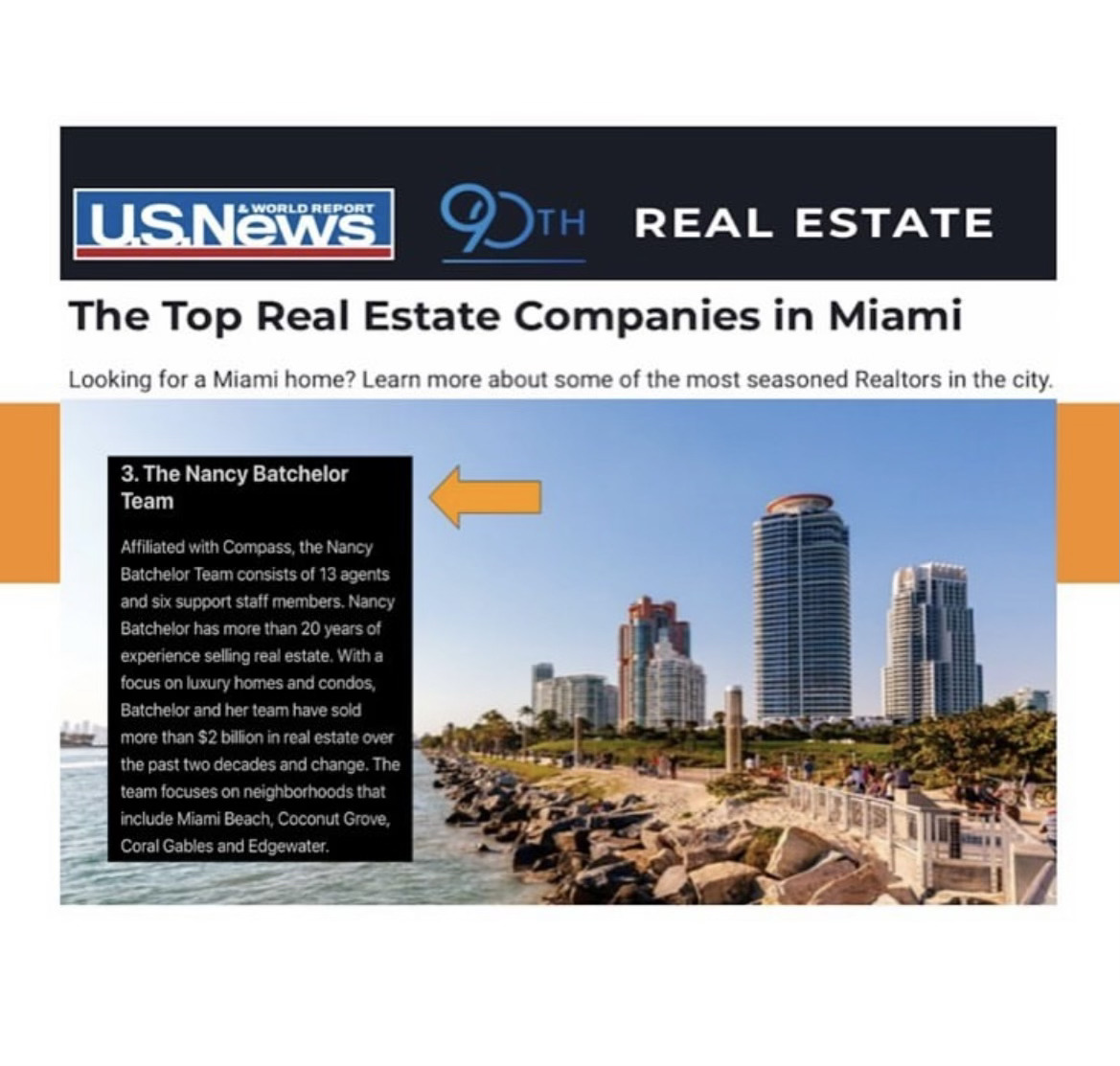 U.S. News – Miami’s Top Teams